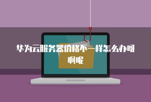 华为云服务器价格不一样怎么办呀啊呢