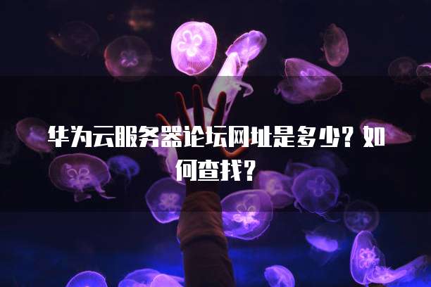 华为云服务器好用么吗?安全吗?怎么样啊?