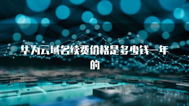 华为云服务器部署环境分析报告