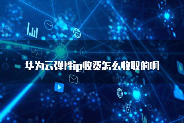 华为云弹性ip收费怎么收取的啊