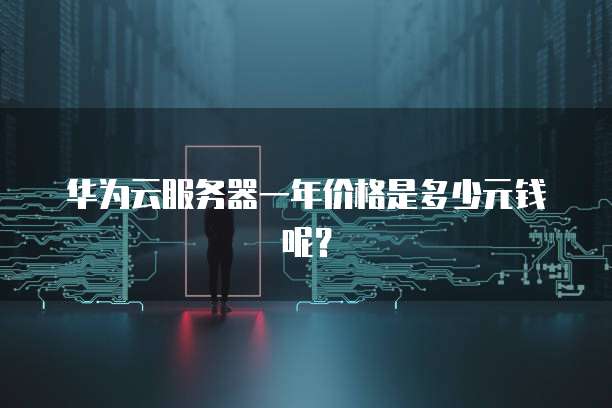 华为云服务器一年价格是多少元钱呢?
