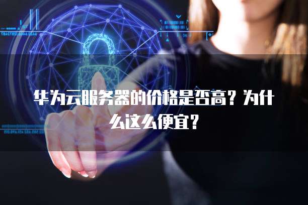 华为云服务器的价格是否高?为什么这么便宜?