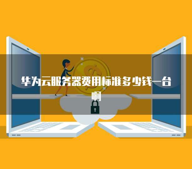 华为云服务器费用标准多少钱一台啊