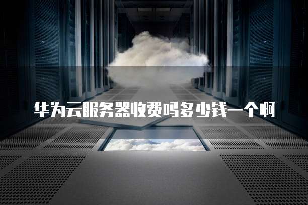 华为云服务器收费吗多少钱一个啊