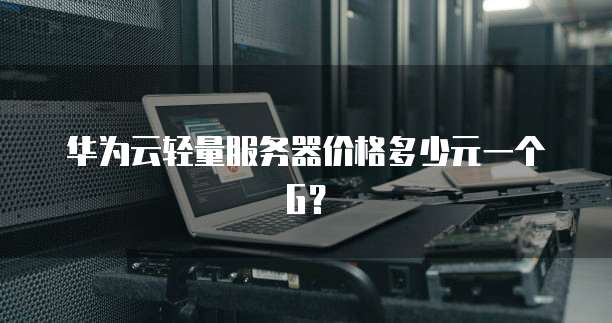 华为云轻量服务器价格多少元一个G？