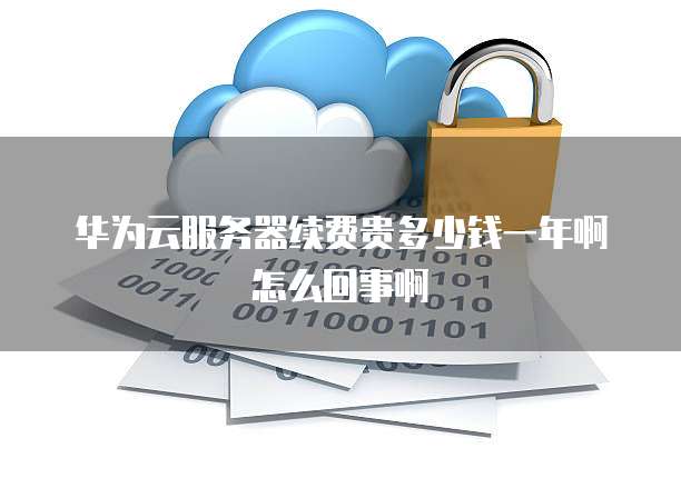 华为云服务器续费贵多少钱一年啊怎么回事啊