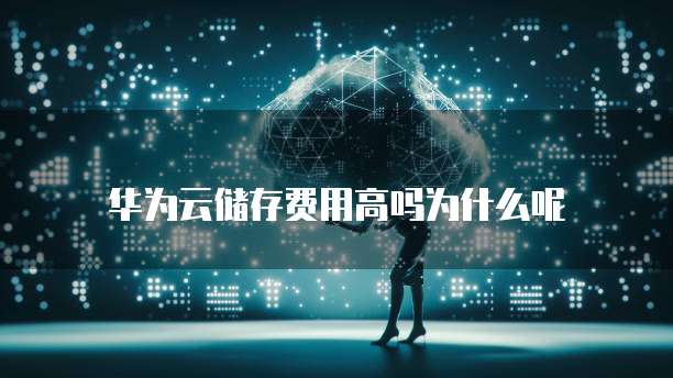 华为云储存费用高吗为什么呢
