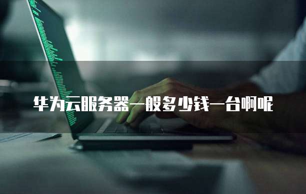 华为云服务器一般多少钱一台啊呢
