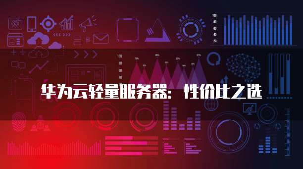 华为云轻量服务器:性价比之选