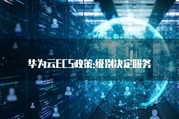 华为云ECS政策:级别决定服务