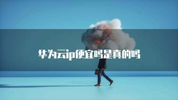 华为云ip便宜吗是真的吗