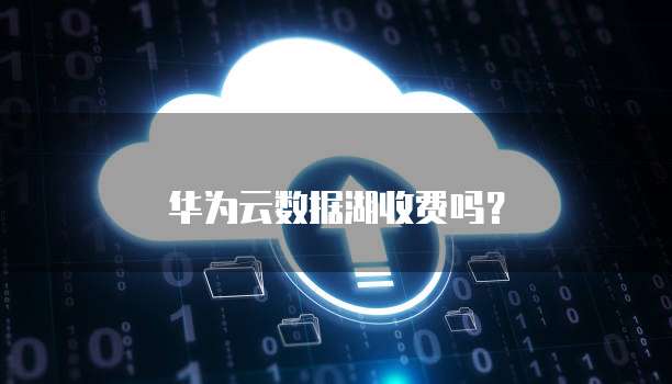 华为云数据湖收费吗?