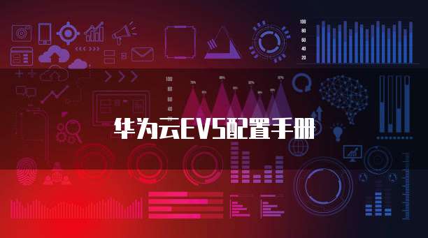 华为云EVS配置手册