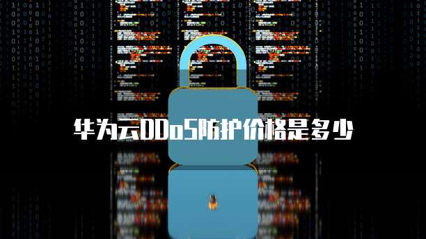 华为云DDoS防护价格是多少