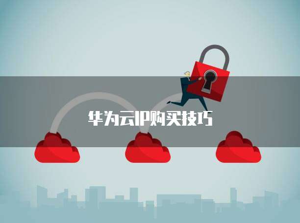 华为云IP购买技巧