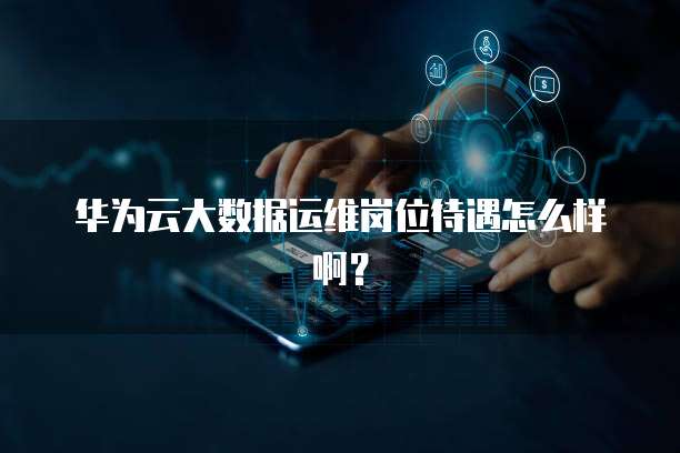 华为云大数据运维岗位待遇怎么样啊？