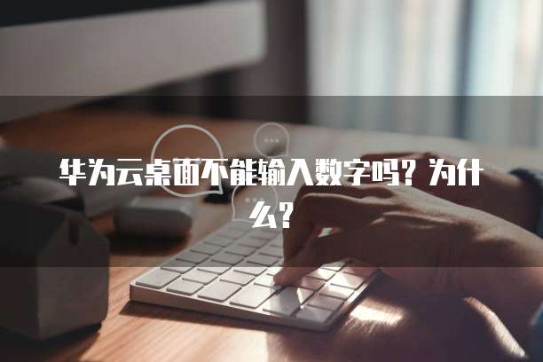 华为云桌面不能输入数字吗?为什么?