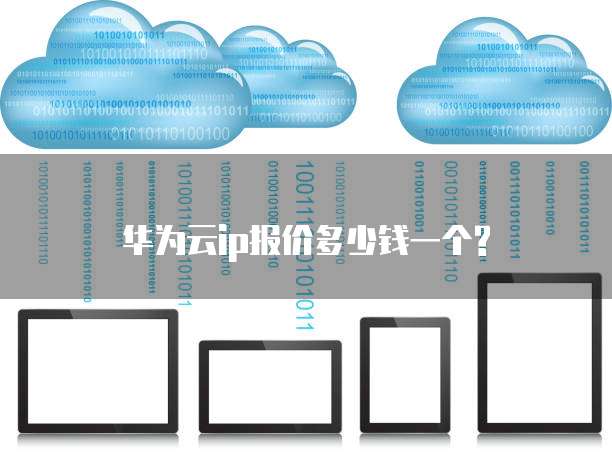 华为云ip报价多少钱一个?