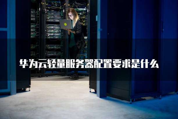 华为云轻量服务器配置要求是什么