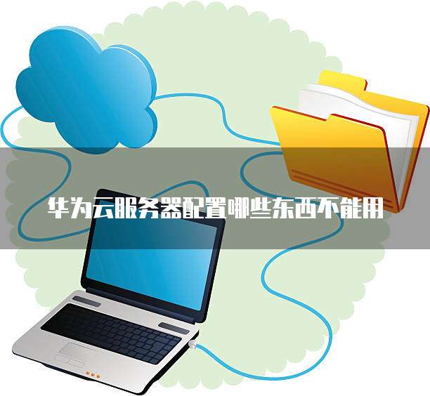 华为云服务器配置哪些东西不能用