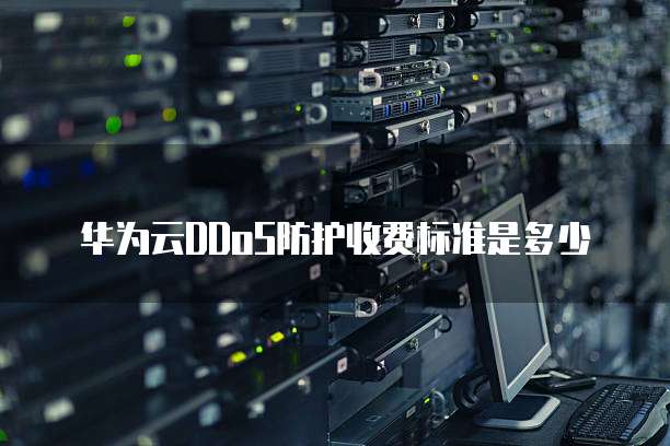 华为云DDoS防护收费标准是多少