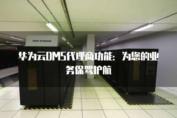 华为云DMS代理商功能：为您的业务保驾护航