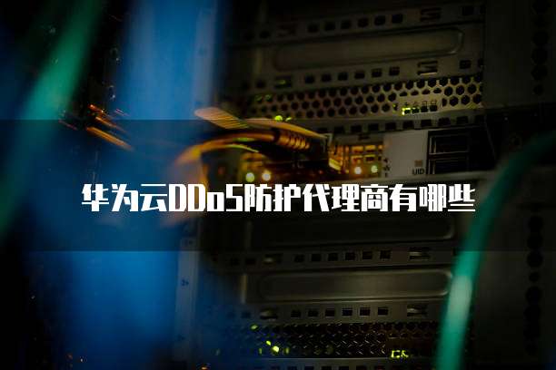 华为云DDoS防护代理商有哪些