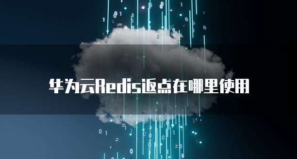 华为云Redis返点在哪里使用