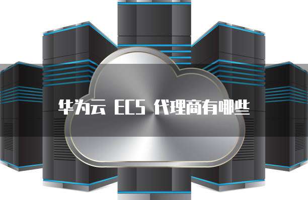华为云 ECS 代理商有哪些