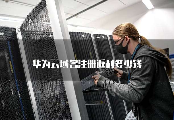华为云域名注册返利多少钱
