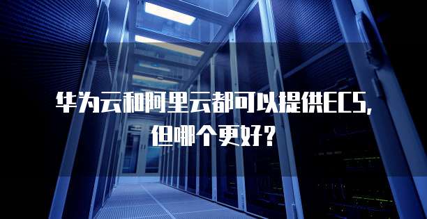 华为云和阿里云都可以提供ECS,但哪个更好?