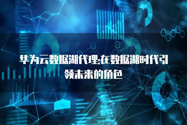 华为云数据湖代理:在数据湖时代引领未来的角色