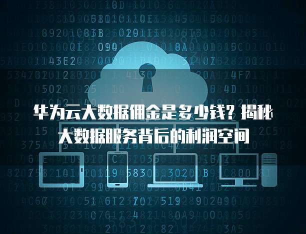 华为云大数据佣金是多少钱?揭秘大数据服务背后的利润空间