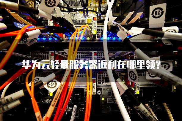 华为云轻量服务器返利在哪里领?