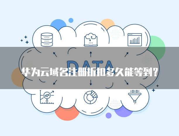 华为云域名注册折扣多久能等到？
