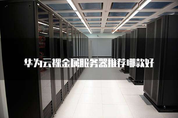 华为云裸金属服务器推荐哪款好