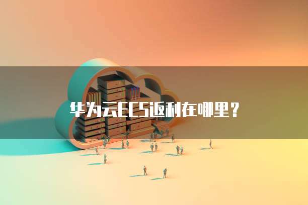 华为云ECS返利,华为云ecs返利在哪里