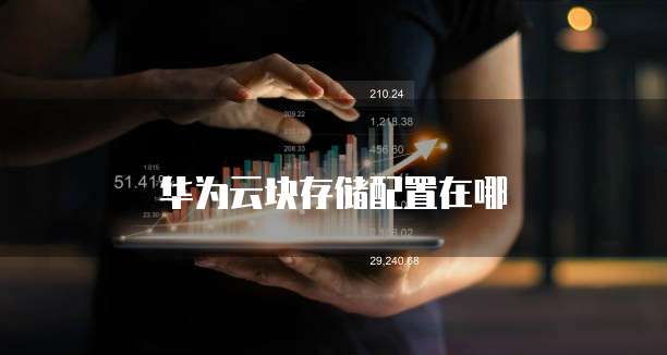 华为云块存储配置在哪
