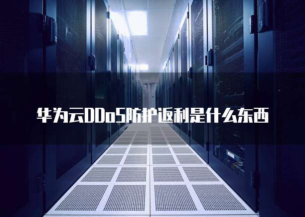 华为云DDoS防护返利是什么东西