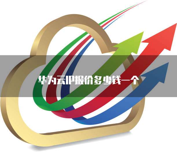 华为云IP报价多少钱一个
