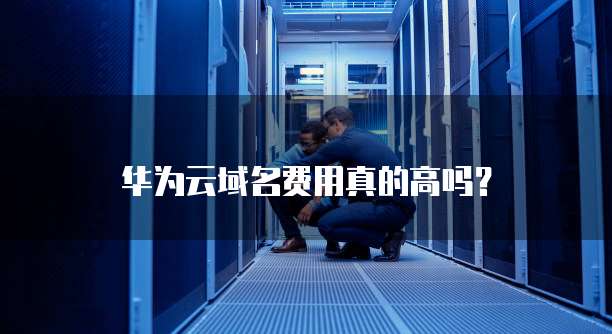 华为云域名费用真的高吗？