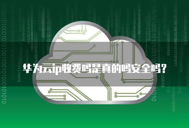 华为云ip收费吗是真的吗安全吗?