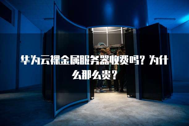 华为云裸金属服务器收费吗?为什么那么贵?