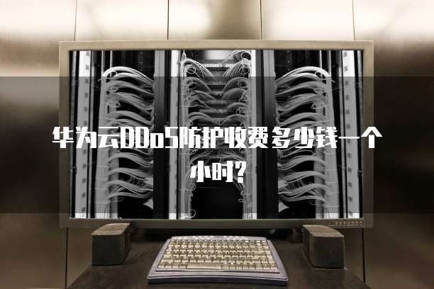 华为云DDoS防护收费多少钱一个小时?