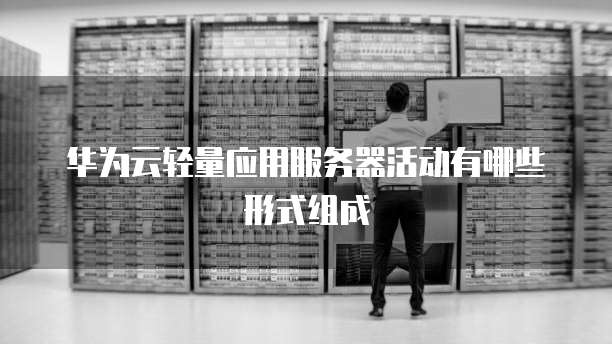 华为云轻量应用服务器活动有哪些形式组成