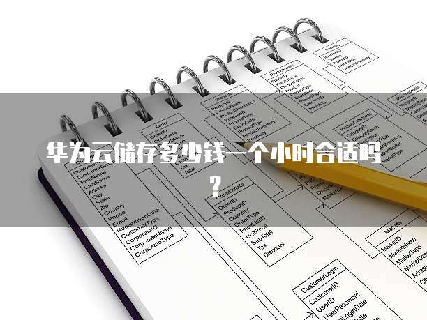 华为云储存多少钱一个小时合适吗?