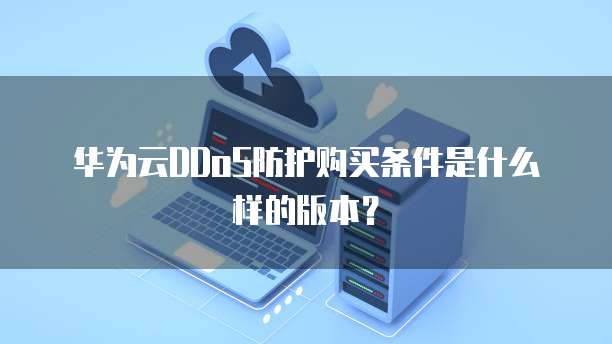 华为云DDoS防护购买条件是什么样的版本?