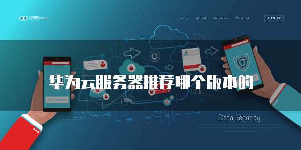 华为云服务器推荐哪个版本的