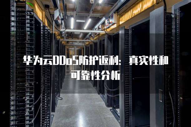 华为云DDoS防护返利:真实性和可靠性分析