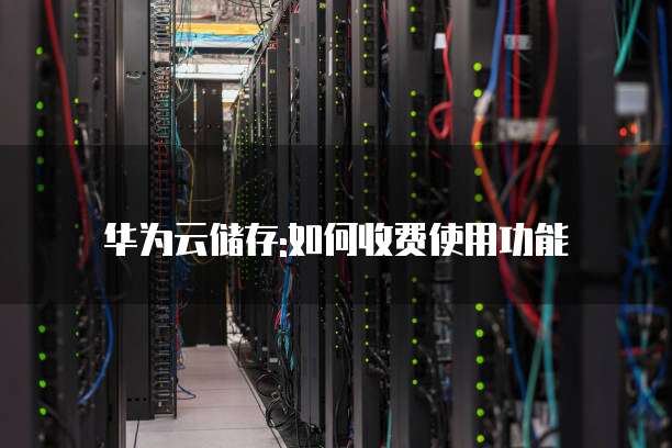 华为云储存:如何收费使用功能